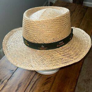 Unisex One size fits all U.S. OPEN Oakmont 1994 straw hat Vintage